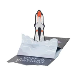 Greeting Life Birthday UMA Pop-up Mini Card – Rocket