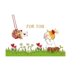 Greeting Life Coco-chan Colourful Mini Card Letter