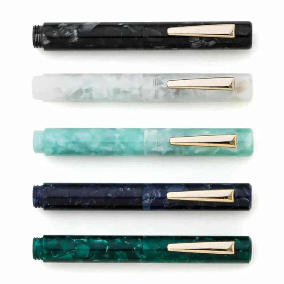 Hightide Attache Marbled Fountain Pen