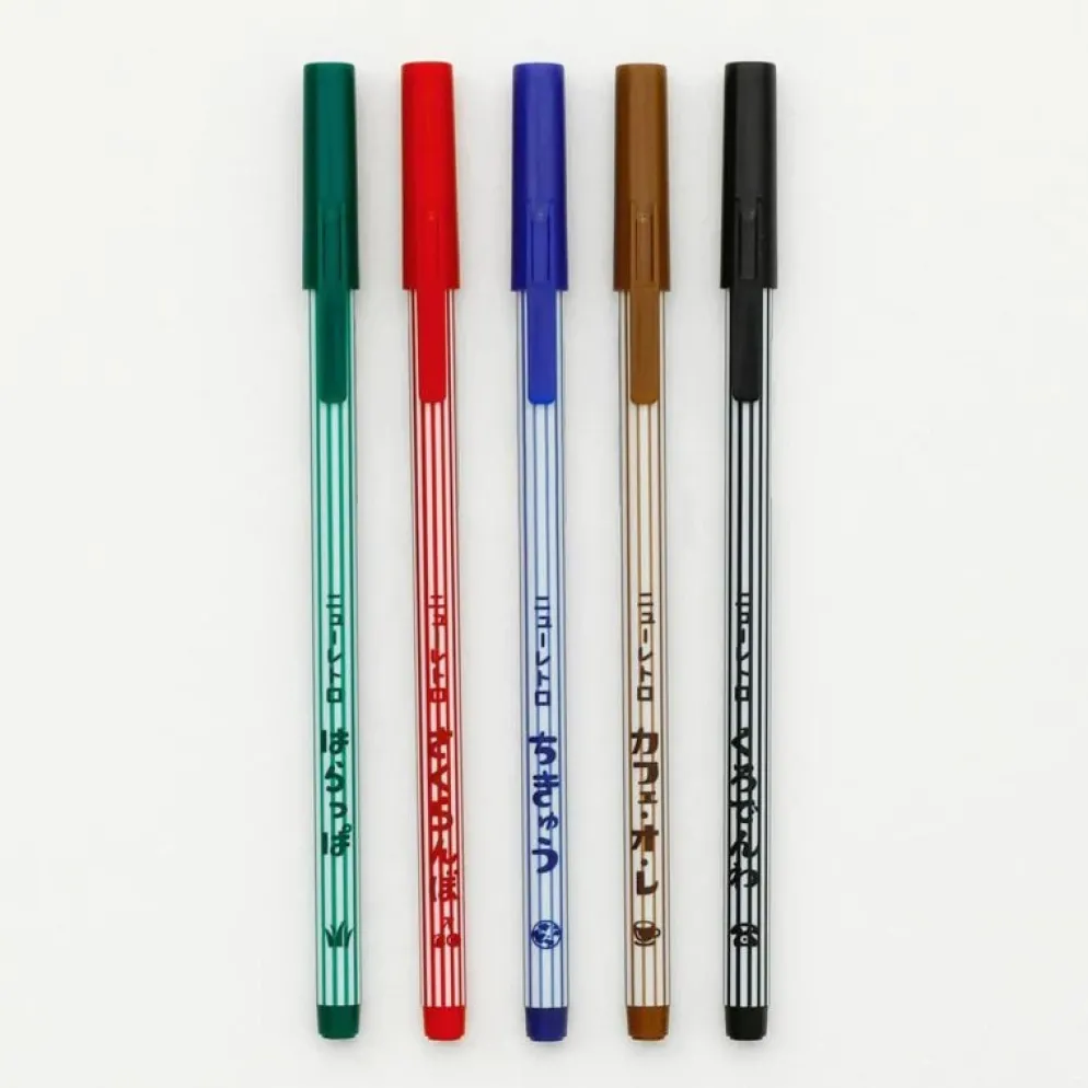 Hightide Good Children's Retro Fine Point Colour Pen