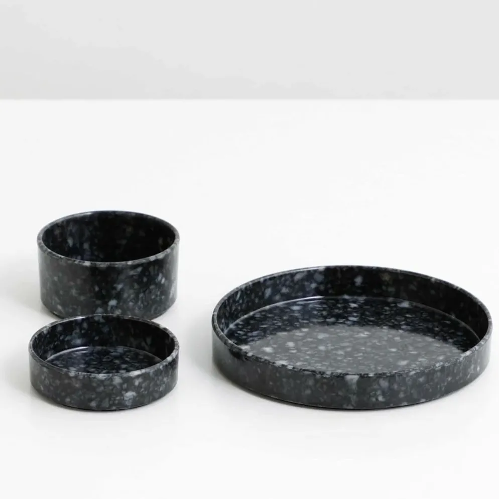 Hightide Marbled Round Tray