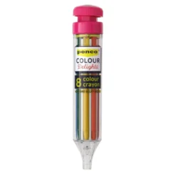 Hightide Penco 8 Colour Crayon