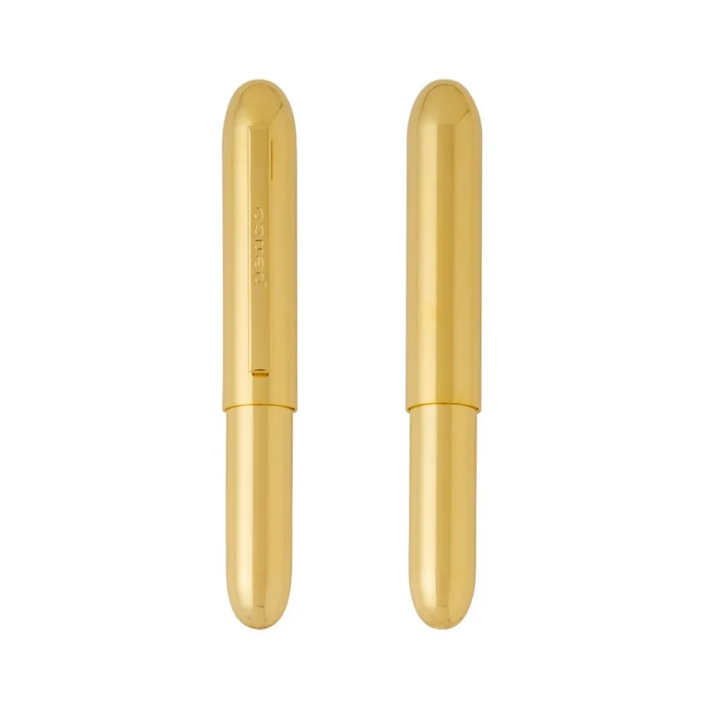 Hightide Penco Perfection Brass Ballpoint Pen – Gold