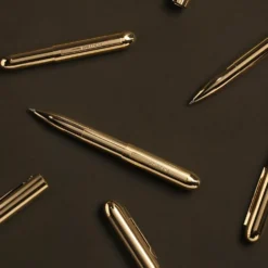Hightide Penco Perfection Brass Ballpoint Pen – Gold