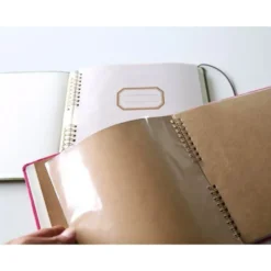 Hightide Penco Scrapbook Album – Khaki, Ring Bound Photo Album