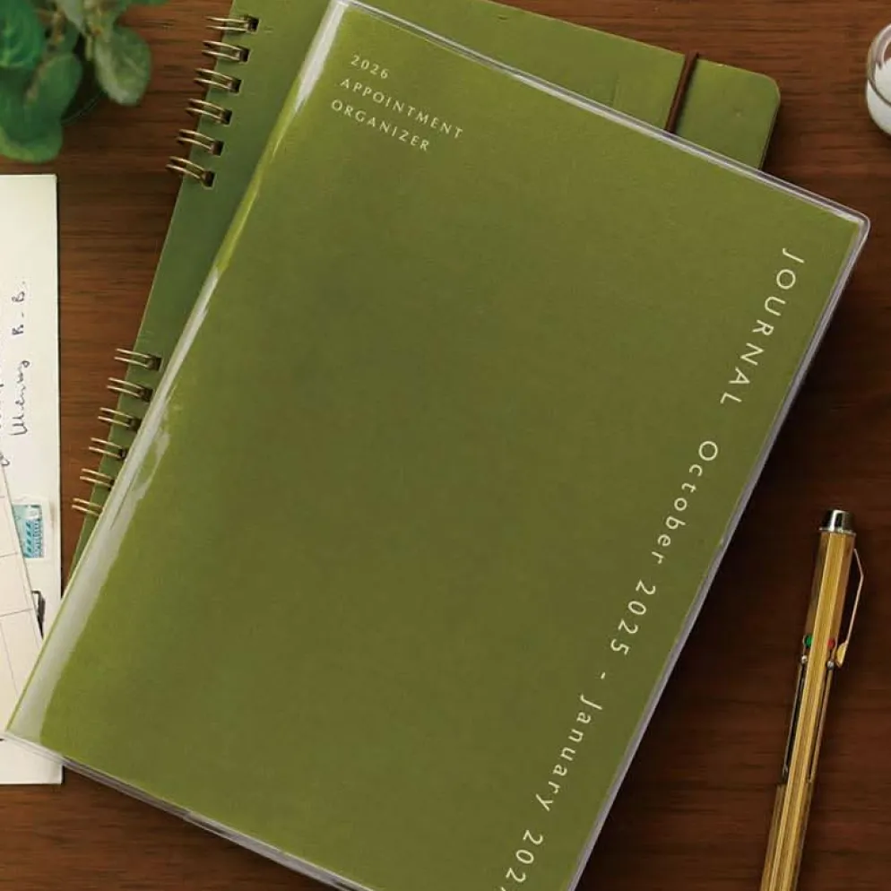 Hightide 2026 Cotton A5 Monthly Diary