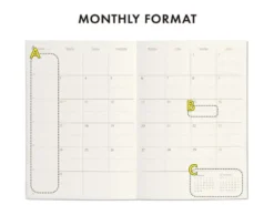 Hightide 2026 Cotton A5 Monthly Diary