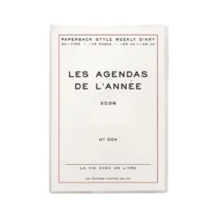 Hightide 2026 Les Agendas De L’Année A6 Block Weekly Diary