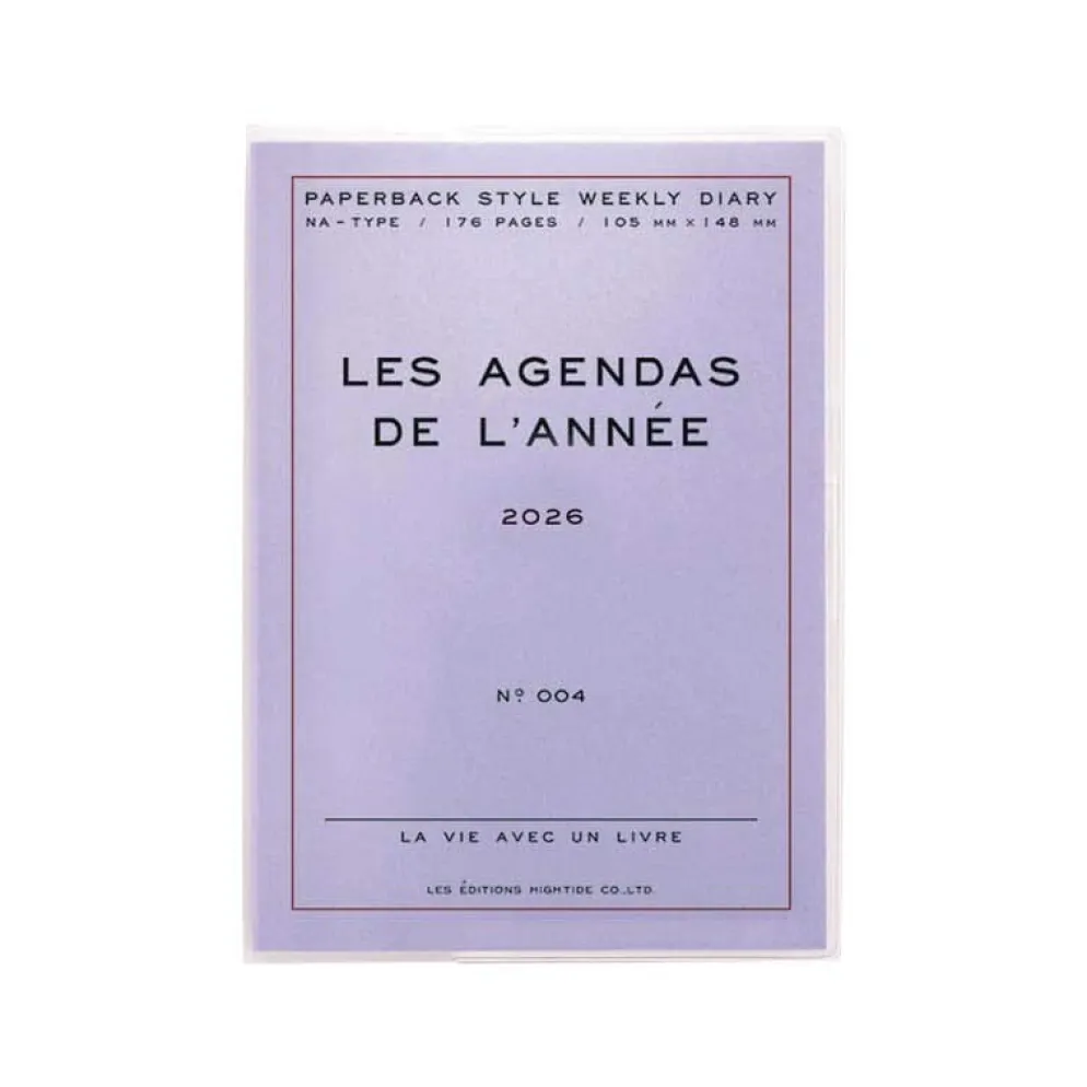 Hightide 2026 Les Agendas De L’Année A6 Block Weekly Diary