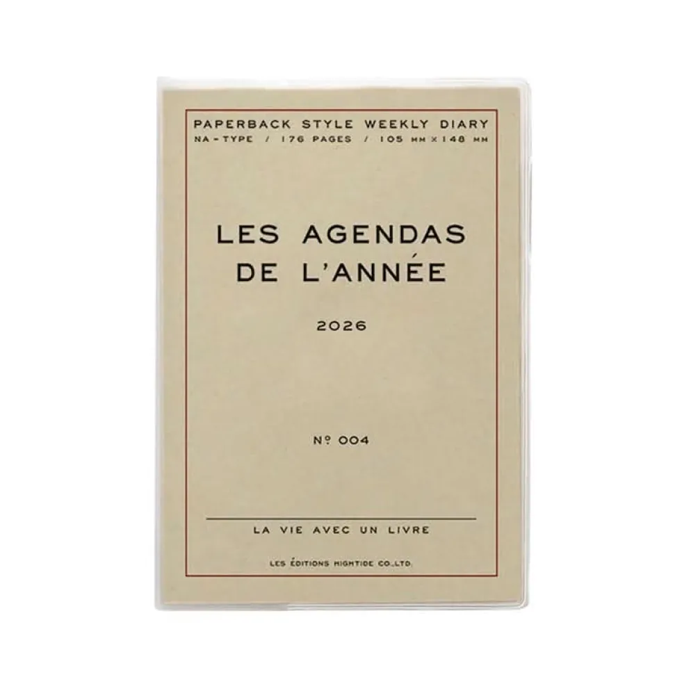 Hightide 2026 Les Agendas De L’Année A6 Block Weekly Diary
