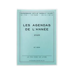 Hightide 2026 Les Agendas De L’Année A6 Block Weekly Diary