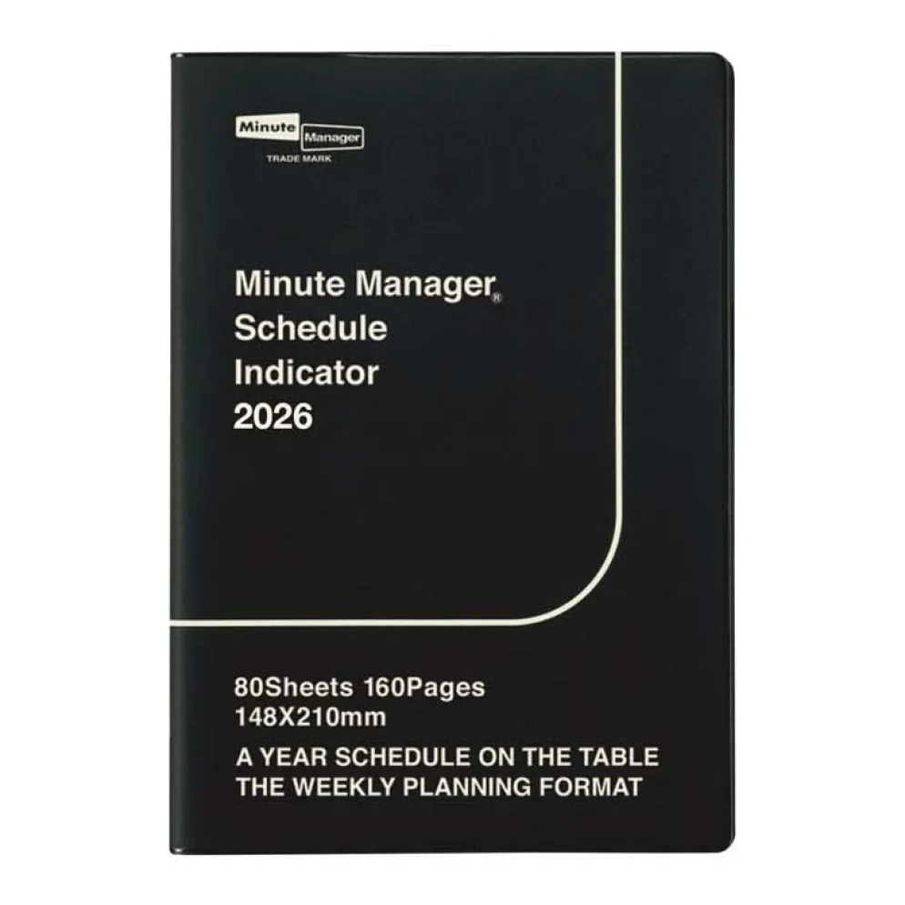Hightide 2026 Minute Manager A5 Weekly Diary