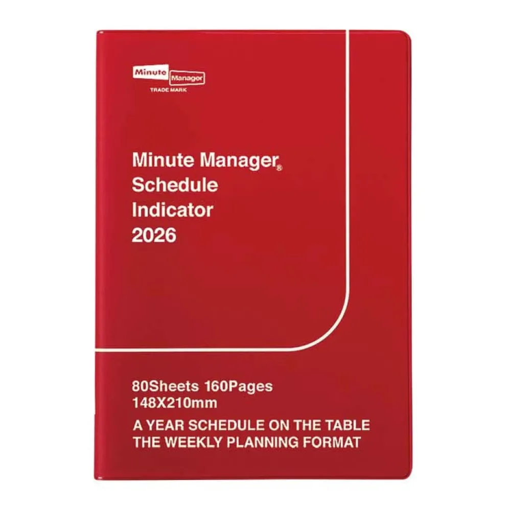 Hightide 2026 Minute Manager A5 Weekly Diary