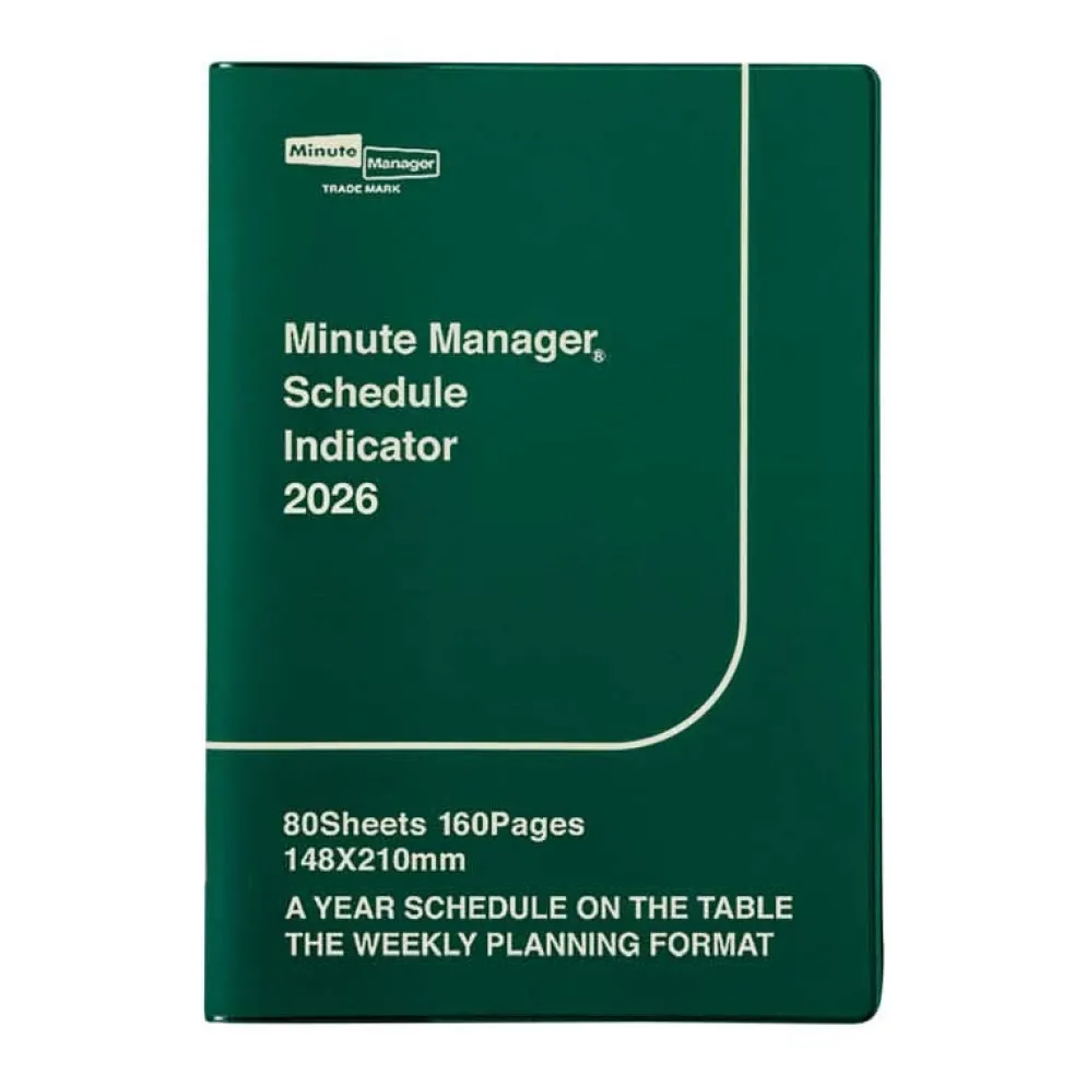 Hightide 2026 Minute Manager A5 Weekly Diary
