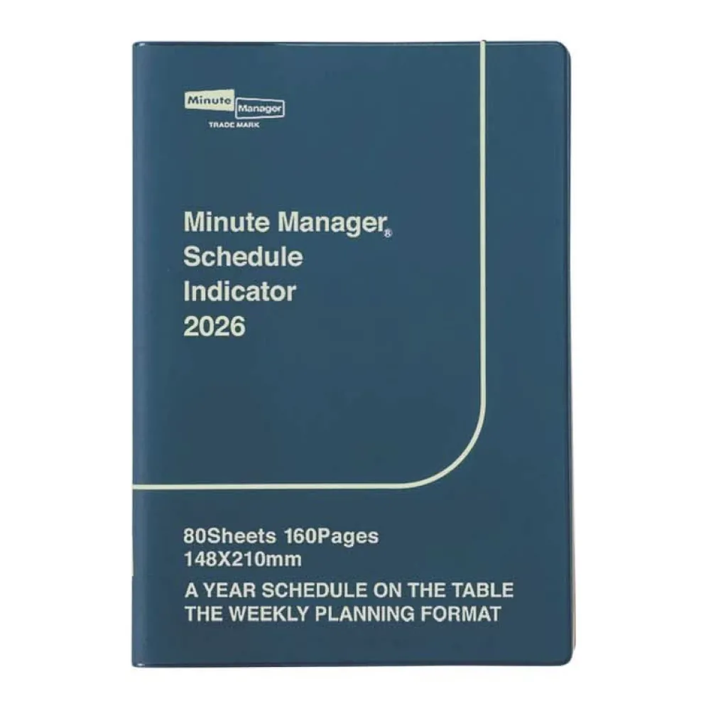 Hightide 2026 Minute Manager A5 Weekly Diary