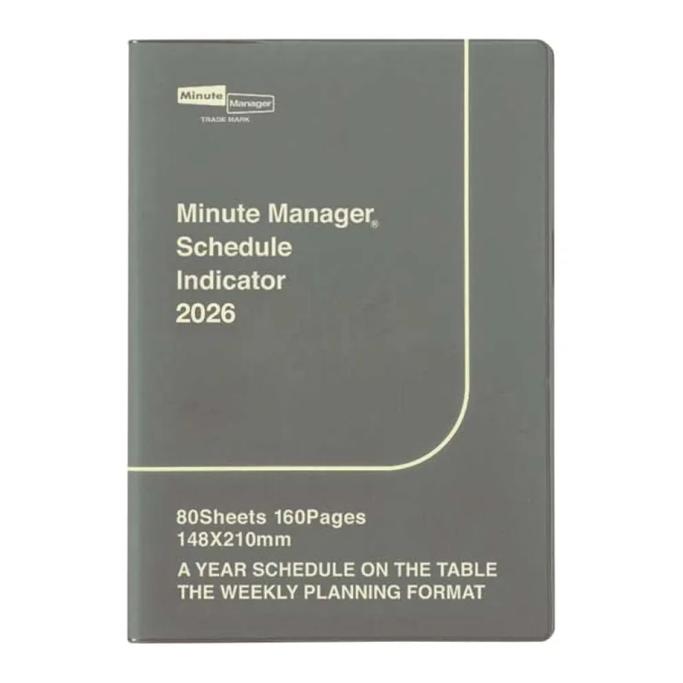 Hightide 2026 Minute Manager A5 Weekly Diary