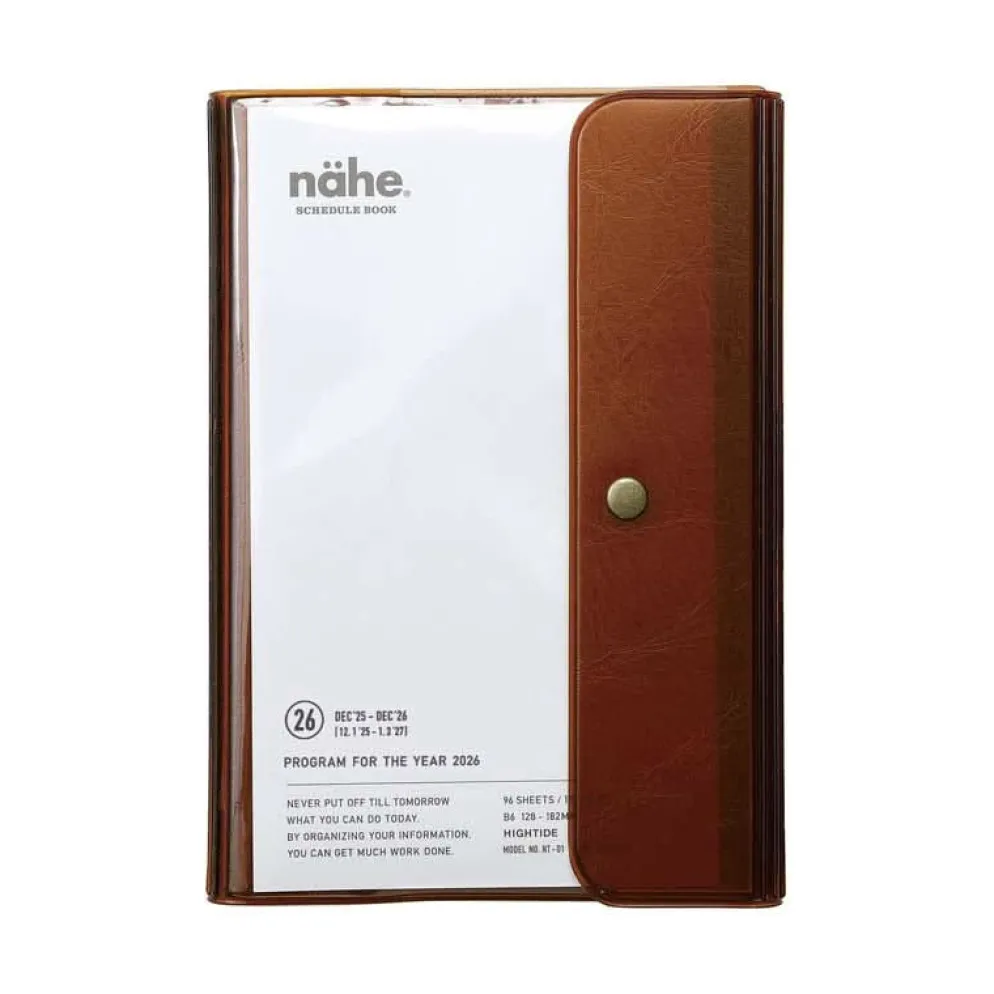 Hightide 2026 Nähe B6 Weekly Vertical Diary