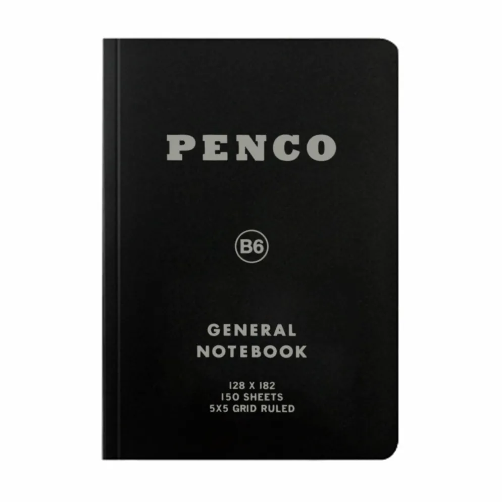 Hightide Penco Soft PP Notebook B6 - Grid