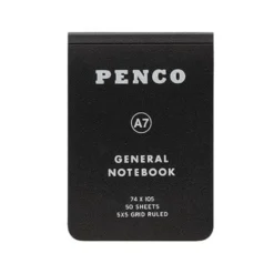 Hightide Penco Soft PP Reporter Notebook A7 - Grid