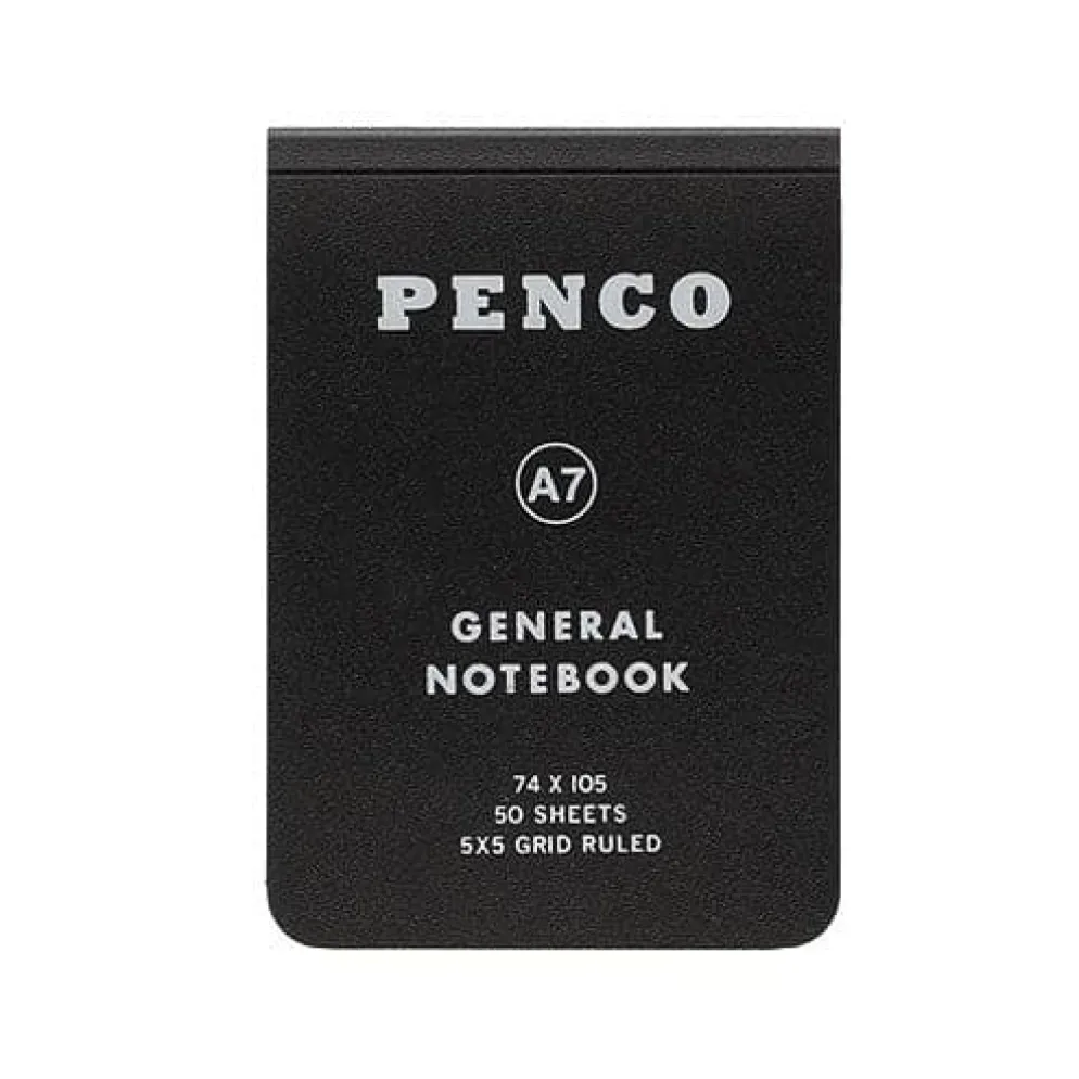 Hightide Penco Soft PP Reporter Notebook A7 - Grid