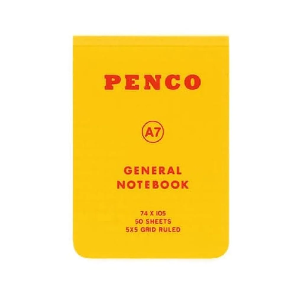 Hightide Penco Soft PP Reporter Notebook A7 - Grid