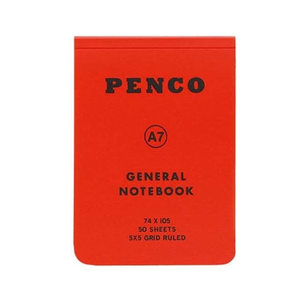 Hightide Penco Soft PP Reporter Notebook A7 - Grid