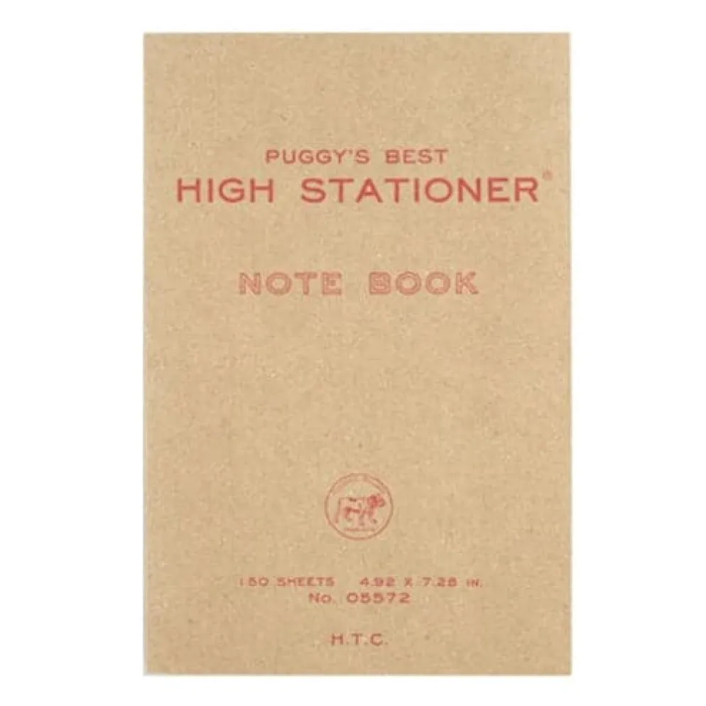 Hightide Puggy's Paperback Notebook