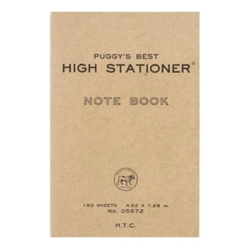 Hightide Puggy's Paperback Notebook