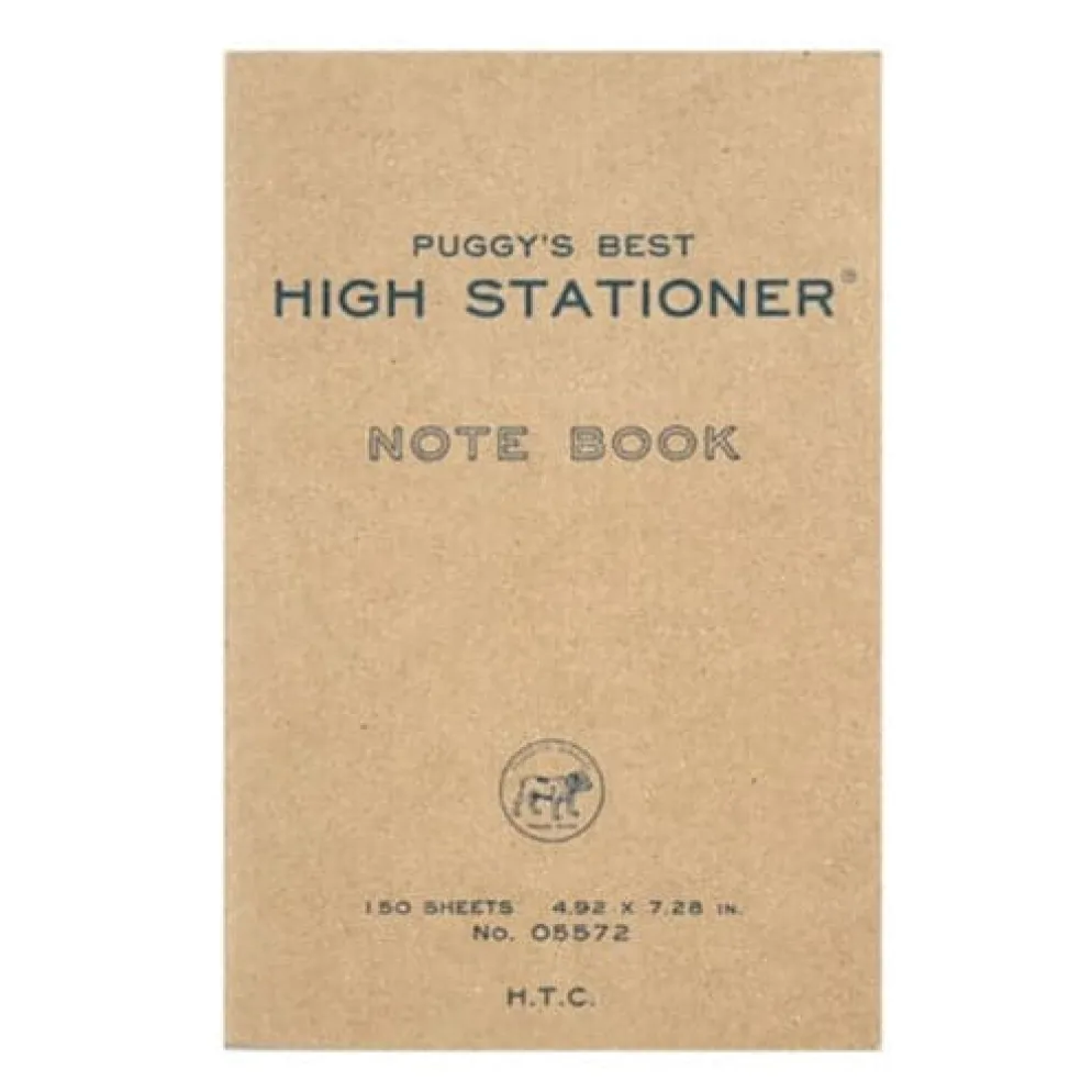 Hightide Puggy's Paperback Notebook