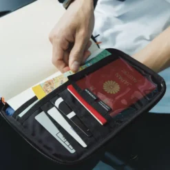 Hobonichi 2026 A5 Cousin Cover: POTR - Stroll (Black)