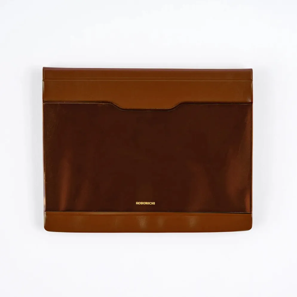 Hobonichi 2026 Accessories: Alettone - Document Case for A6 Size (Brown)