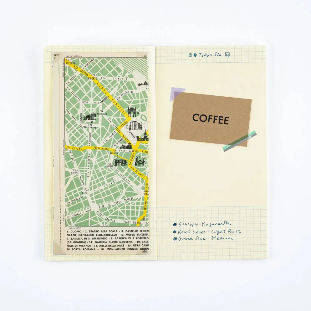 Hobonichi 2027 Accessories: Collect & Collage - Pasting Notebook