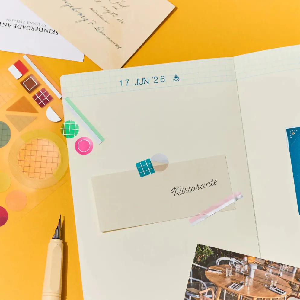 Hobonichi 2027 Accessories: Collect & Collage - Collage Stickers (Deco)
