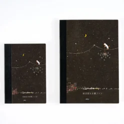 Hobonichi 2026 Accessories: Hiroko Kubota - Hobonichi Graph Notebook (A6) - Another night of falling star sparklers