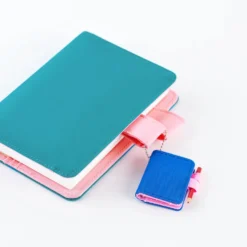 Hobonichi 2027 Accessories: Hobonichi Techo Mini Keychain (Blue x Pink)