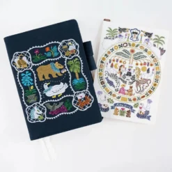 Hobonichi 2026 Accessories: iyo okumi - Hobonichi Pencil Board for A6 Size (Happy Tea Time - Teapot Shelf)