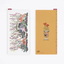Hobonichi Accessories: iyo okumi - Hobonichi Pencil Board for A5 Size (Happy Tea Time - Taste Good)