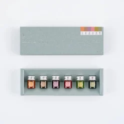 Hobonichi 2027 Accessories: Kakimori x TSUKI no IRO - Mini Ink Bottle Set (Jan-Jun)