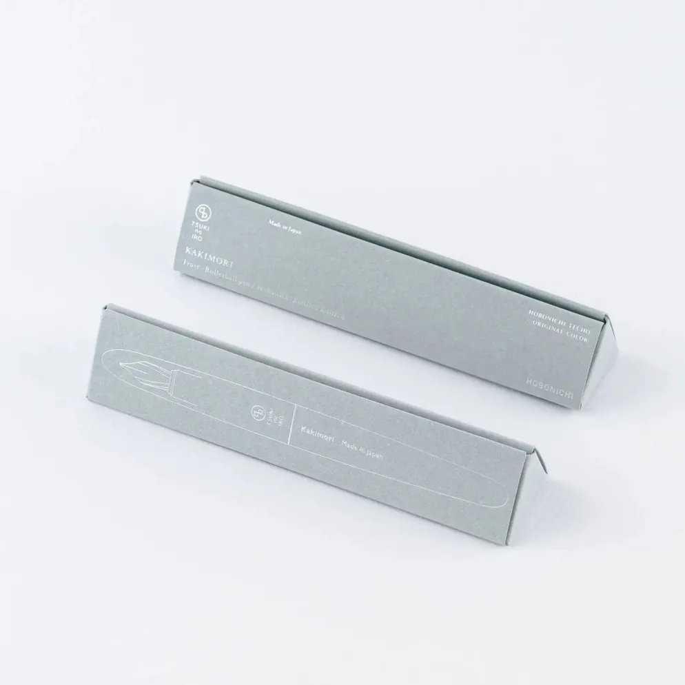 Hobonichi 2027 Accessories: Kakimori x TSUKI no IRO - Frost Rollerball Pen - Hobonichi Techo Exclusive Color