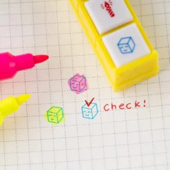 Hobonichi 2027 Accessories: Kodomo no Kao x Hobonichi - Pochitto6 Push-Button Stamp (Moomin)