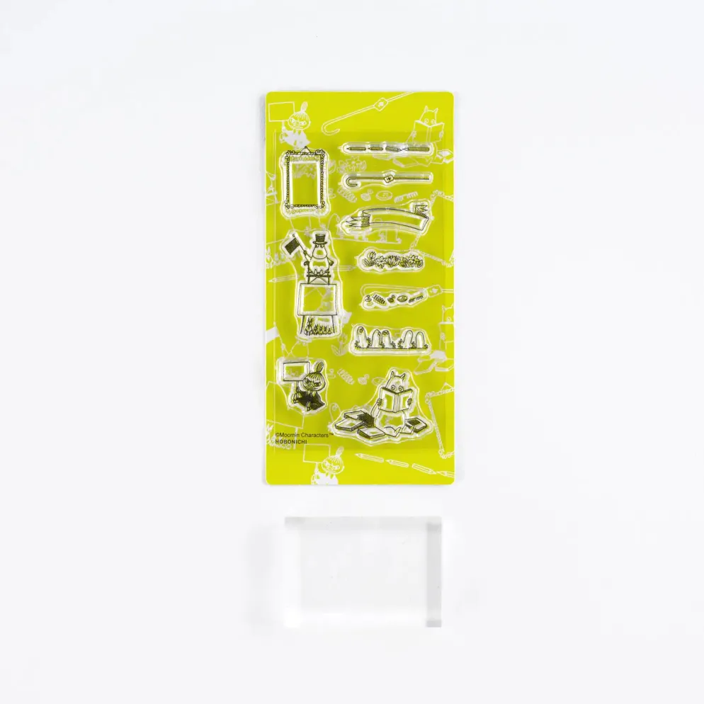 Hobonichi 2027 Accessories: Moomin - Clear Stamp - Moomin (Frame)