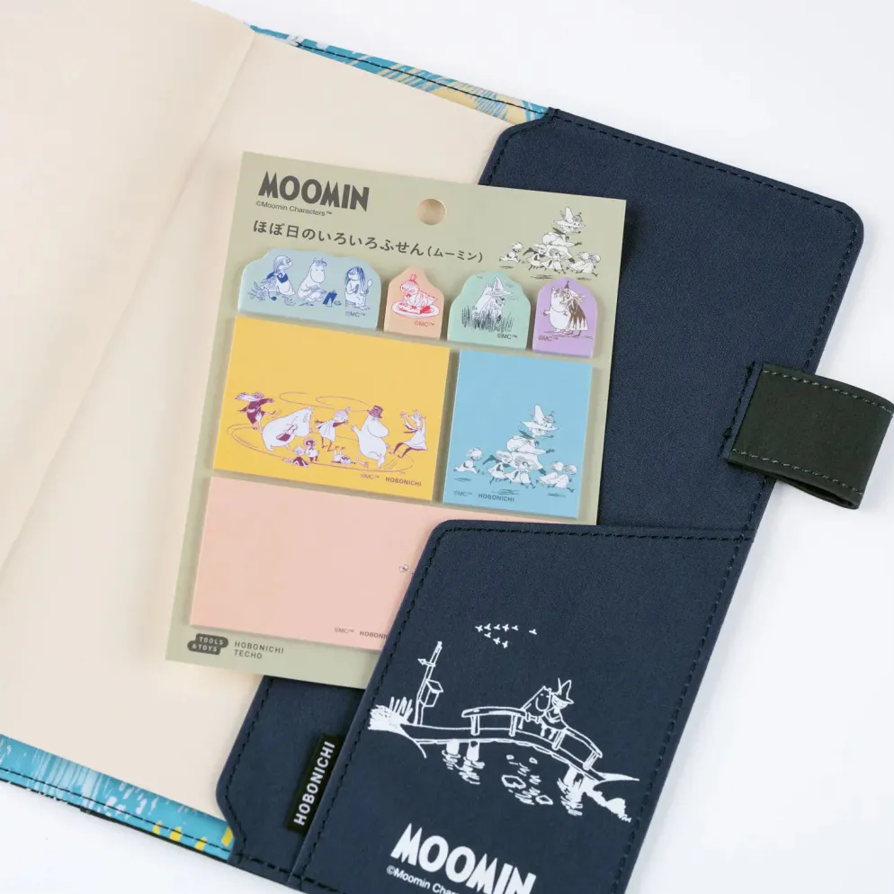 Hobonichi 2027 Accessories: Moomin - Hobonichi Various Sticky Notes - Moomin