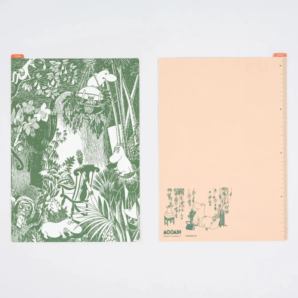 Hobonichi 2027 Accessories: Moomin - Hobonichi Pencil Board for Weeks (Grand Ball)