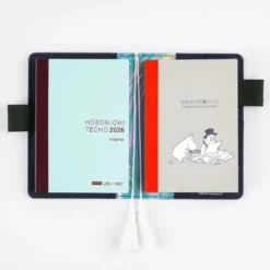 Hobonichi 2027 Accessories: Moomin - Hobonichi Graph Notebook (A5) - Moomin