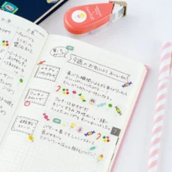 Hobonichi 2027 Accessories: Plus x Hobonichi - Deco Rush - Petit Bloom by Yoshie Watanabe