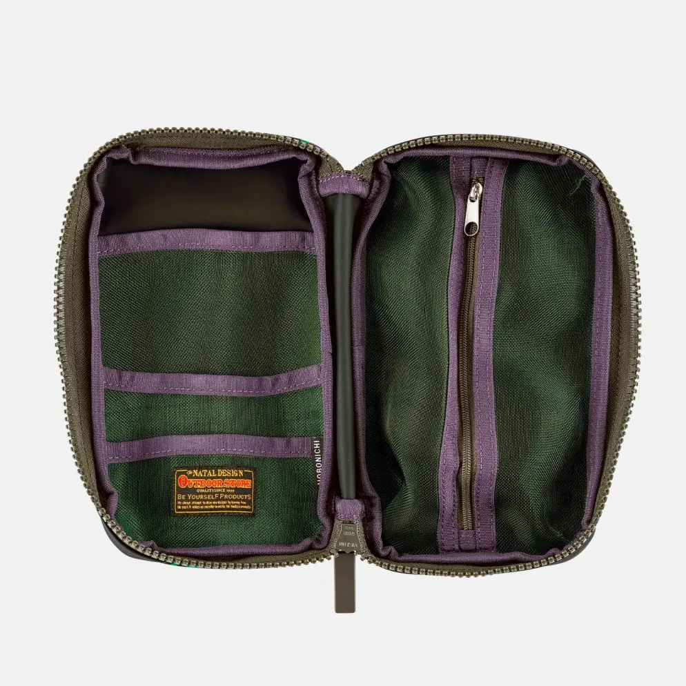 Hobonichi 2027 Accessories: Small Drawer Pouch (Natal Design - Lucky Swallow)