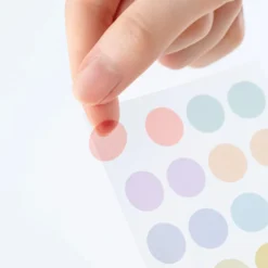 Hobonichi Accessories: TSUKI no IRO - Transparent Dot Stickers (3.5mm)