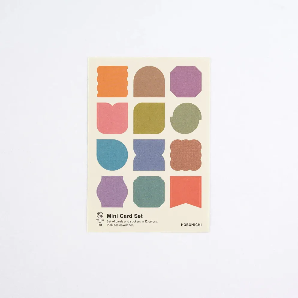 Hobonichi Accessories: TSUKI no IRO - Mini Card Set