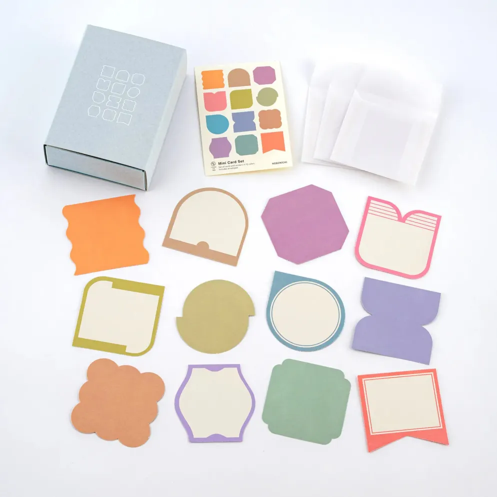 Hobonichi Accessories: TSUKI no IRO - Mini Card Set