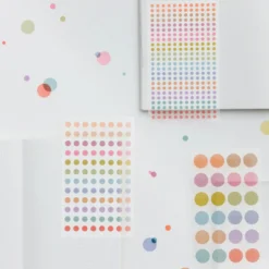 Hobonichi Accessories: TSUKI no IRO - Transparent Dot Stickers (15mm)